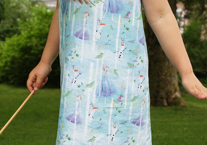 Robe Reine des neiges par Laissons