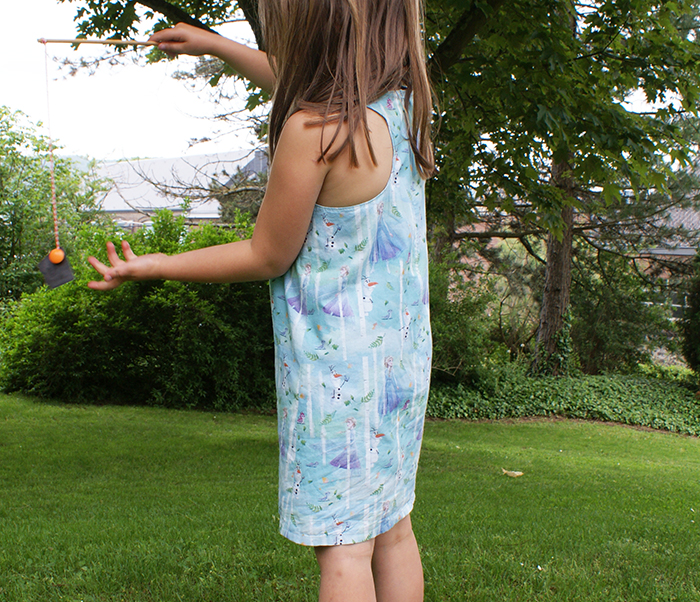 Robe Reine des neiges par Laissons