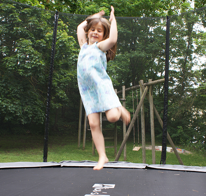 Robe Reine des neiges par Laissons