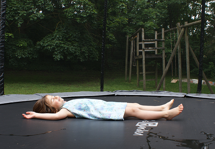 Robe Reine des neiges par Laissons