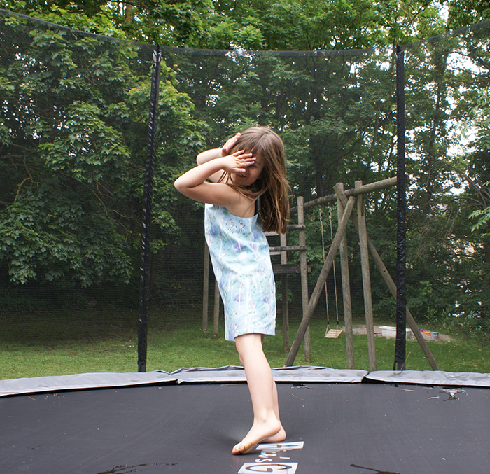 Robe Reine des neiges par Laissons